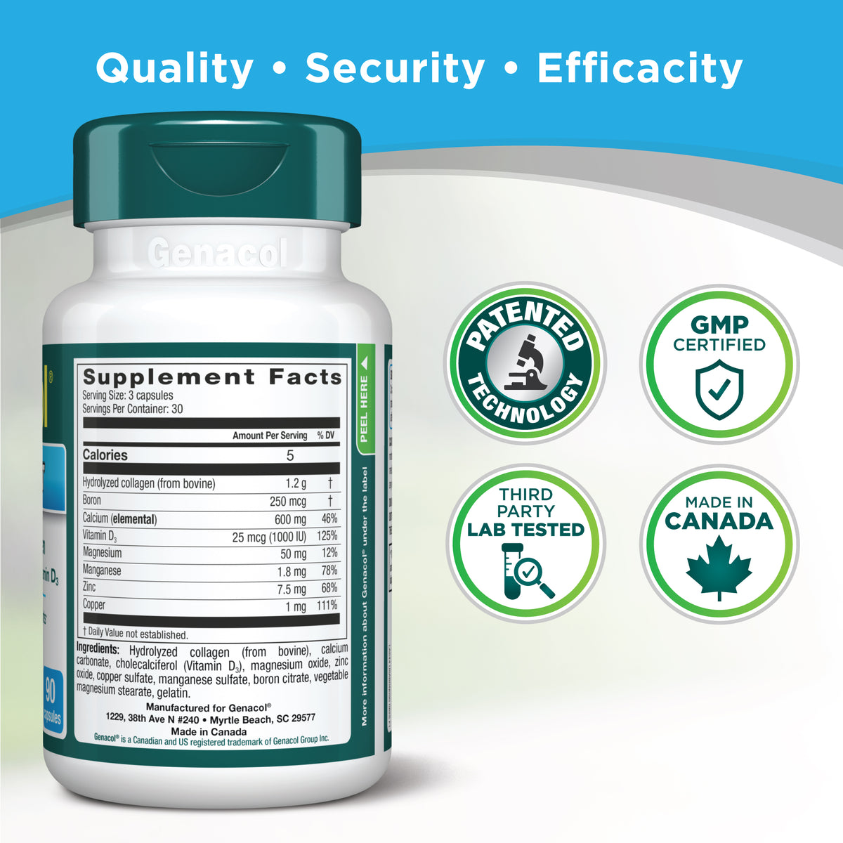 Genacol Bone & Joint - Supplement for Bones and Joints