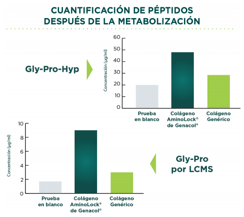 Biodisponibilidad del colageno Genacol